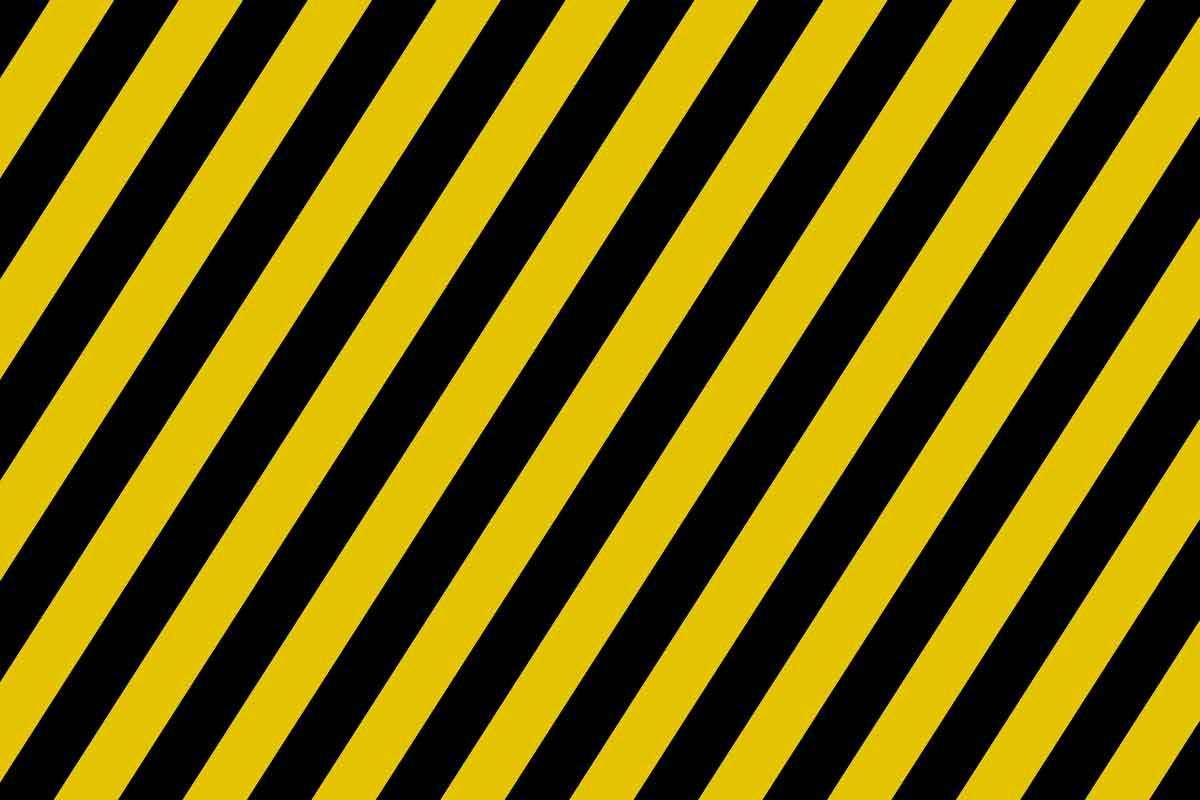 Emergency Yellow Stripes